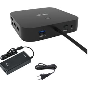 i-tec USB-C HDMI DP Docking Station with Power Delivery 100 W + Universal Charger 112 W