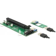 Delock 41428 Riser Card M.2 Key B+M > PCI Express x16 met 30cm USB-kabel