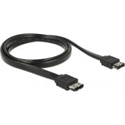 DeLOCK 85640 SATA-kabel 1 m Zwart eSATA 1.00 m DeLock