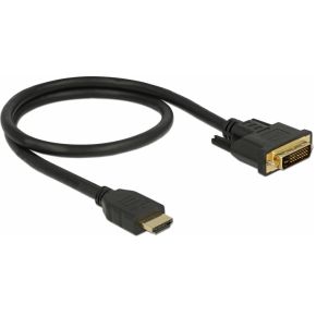 Delock 85651 Video Kabel Adapter 05 M Hdmi Type A Standard Dvi Zwart delock kopen in de aanbieding