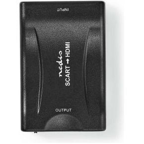 Nedis HDMI©-Converter | Scart Female | HDMI© Input | 1-weg | 1080p | 1.2 Gbps | ABS | Zwart
