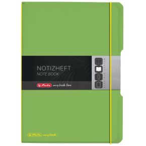 Herlitz 11361458 Schrijfblok Schrift 80 Vel Groen A4 herlitz kopen in de aanbieding