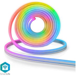 Nedis SmartLife Gekleurde LED-strip | Wi-Fi | Meerkleurig