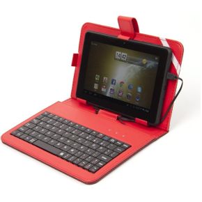 Platinet Oct7Kbir Toetsenbord Voor Mobiel Apparaat Rood Qwerty Engels Micro Usb platinet kopen in de aanbieding