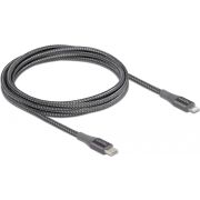 DeLOCK 86632 USB-kabel 2 m USB 2.0 USB A Lightning Grijs
