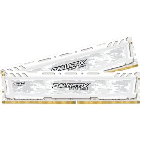 Crucial Ballistix Sport Lt 16Gb Kit Ddr4 8Gbx2 2666 Dimm 288Pin Wit Sr crucial kopen in de aanbieding