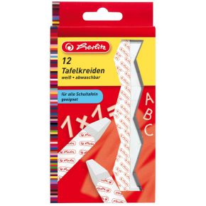 Herlitz 08648107 Krijt Wit 12 Stuks herlitz kopen in de aanbieding