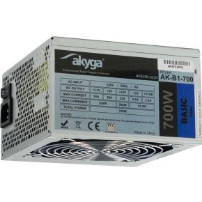 Akyga AK-B1-700 power supply unit 700 W 20+4 pin ATX ATX Grijs PSU / PC voeding