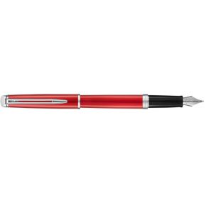 Waterman Ha0Misphare Vulpen Zwart Rood Roestvrijstaal Cartridge Filling System waterman kopen in de aanbieding Waterman Ha0Misphare Vulpen Zwart Rood Roestvrijstaal Cartridge Filling System waterman kopen in de aanbieding