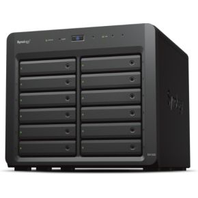 Synology DX1222 behuizing voor opslagstations HDD-/SSD-behuizing Zwart 2.5/3.5
