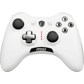 MSI Force GC20 V2 Wit USB 2.0 Gamepad Analoog/digitaal Android, PC