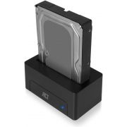 ACT 2,5 inch  en 3,5 inch  SATA harde schijf docking station, USB 3.2 Gen1