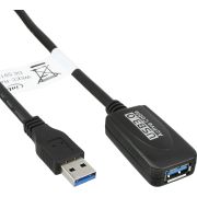 InLine-35650-USB-kabel-5-m-USB-3-2-Gen-1-3-1-Gen-1-USB-A-Zwart