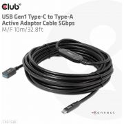 CLUB3D-USB-Gen1-Type-C-to-Type-A-Active-Adapter-Cable-5Gbps-M-F-10m-32-8ft