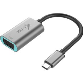 Itec I Tec Metal C31Metalvga60Hz Kabeladapterverloopstukje Usb C 31 Vga Grijs itec kopen in de aanbieding