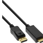 InLine 17181I video kabel adapter 1 m HDMI Type A (Standaard) DisplayPort Zwart