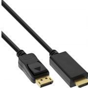 InLine 17182I video kabel adapter 2 m HDMI Type A (Standaard) DisplayPort Zwart