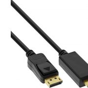 InLine-17185I-video-kabel-adapter-5-m-DisplayPort-HDMI-Type-A-Standaard-Zwart