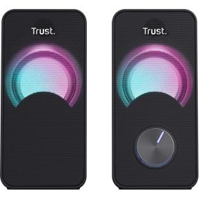 Trust Arys 2.0 Compact RGB Speakerset Zwart