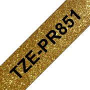 Brother-TAPE-TZePR851-24MM-BLACK-ON-GOLD-labelprinter-tape