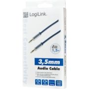 LogiLink-CA10150-audio-kabel-1-5-m-3-5mm-Blauw