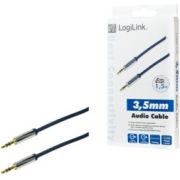 LogiLink-CA10150-audio-kabel-1-5-m-3-5mm-Blauw