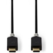 Nedis-USB-Kabel-USB-3-2-Gen-1-USB-C-copy-Male-USB-C-copy-Male-5-Gbps-Verguld-2-00-m-Rond-PVC-