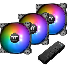 Thermaltake Pure 14 Argb Sync Radiator Fan Tt Premium Edition 3 Pack 140Mm thermaltake kopen in de aanbieding
