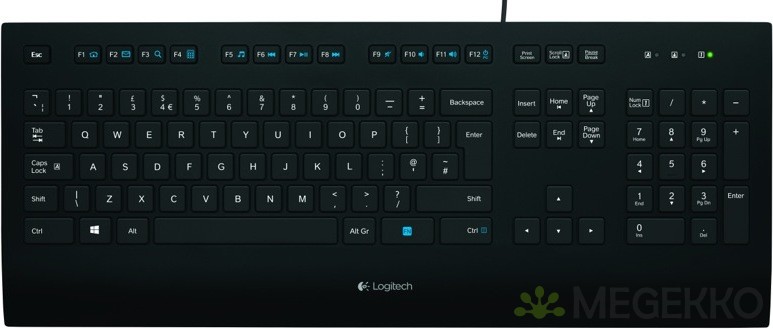 Logitech K280e Toetsenbord Qwerty