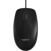 Logitech-B100-Zwart-muis