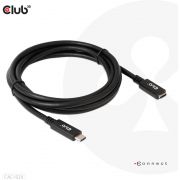 CLUB3D-USB-Gen1-Type-C-Extensie-kabel-5Gbps-60W-20V-3A-4K60Hz-M-F-1m-3-28ft
