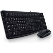 Logitech Desktop MK120 AZERTY toetsenbord en muis