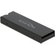 DeLOCK 18353 hardwarekoeling SSD (solid-state drive) Koelplaat Zwart 1 stuk(s)