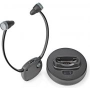 Nedis-Draadloze-TV-Koptelefoon-RF-In-Ear-Maximale-batterijduur-7-hrs-25-m-Digitale-Audio-Laad