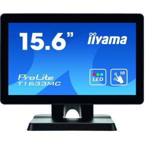 iiyama ProLite T1633MC-B1 touch screen- 39,6 cm (15.6") monitor