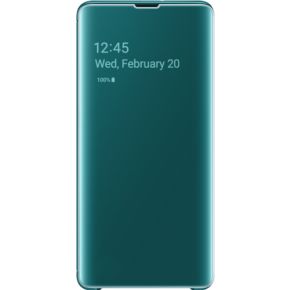 Samsung Clear View Cover Groen Galaxy S10 samsung kopen in de aanbieding