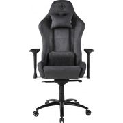 Deltaco Gaming DC440D Gaming Chair, Suede material - Dark Grey