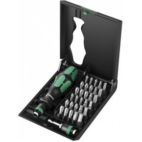 Wera Tools Kompakt 70 Universal Set Ratelschroevendraaier wera kopen in de aanbieding