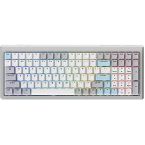 Ducky Cushion 98 Shush Red Switch Silver Silent Mechanisch Toetsenbord