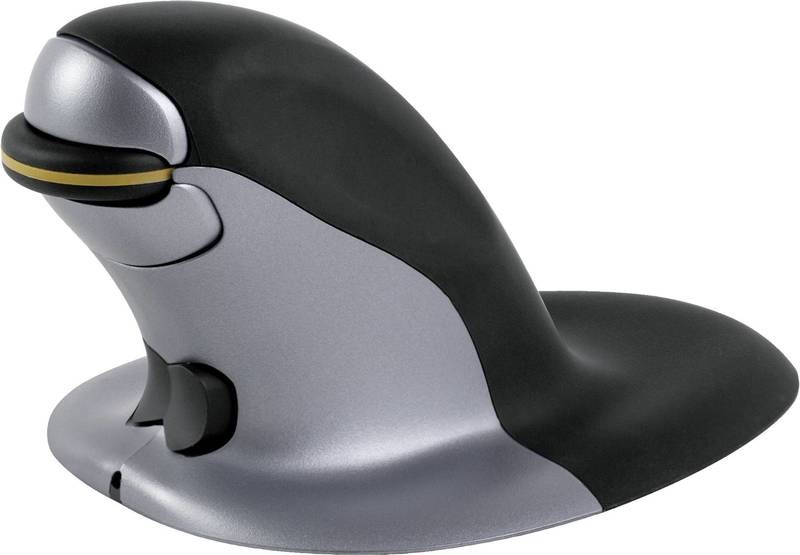 Fellowes Penguin Ambidextrous Vertical Mouse  Medium Wireless