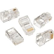 Gembird LC-8P8C-001/100 kabel-connector 8P8C (RJ-45) Transparant