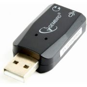 Gembird-SC-USB2-0-01-kabeladapter-verloopstukje-2-x-3-5mm-Zwart