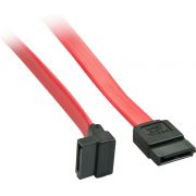 Lindy 33351 SATA-kabel 0,5 m Zwart, Rood SATA 7-pin
