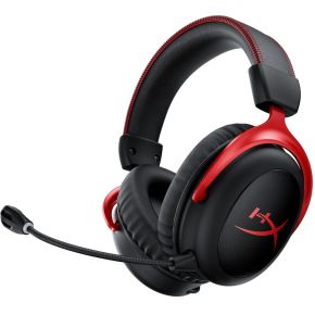 HyperX Cloud II Wireless Gaming Headset - Black/Red (PC/PS4/PS5/Switch)