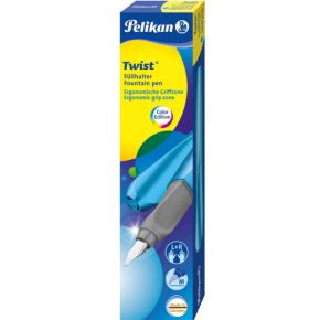 Pelikan P457 Vulpen Zwart Grijs 1 Stuks pelikan kopen in de aanbieding