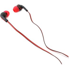 Platinet PM1031 mobiele hoofdtelefoon Stereofonisch In-ear Zwart, Rood Bedraad