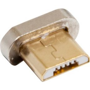 RealPower 168183 kabeladapter/verloopstukje Magnetic Micro-USB Goud