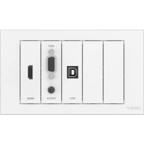 Vision Tc3 Pk Wandcontactdoos Wit vision kopen in de aanbieding