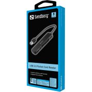 Sandberg-134-32-geheugenkaartlezer-USB-3-2-Gen-1-3-1-Gen-1-Zwart