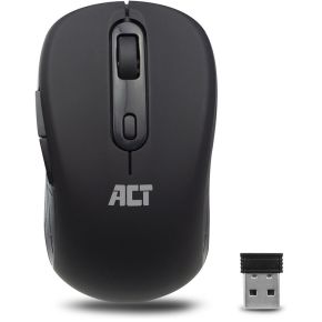 ACT Draadloze , USB nano-ontvanger, 1600 dpi, zwart muis